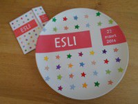 Geboortebord Esli