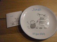 Geboortebord Jonah