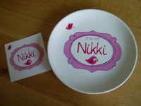 Geboortebord Nikki