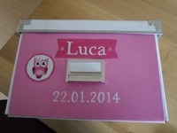 Geboortedoos Luca zijkant